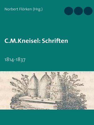 cover image of C.M.Kneisel--Schriften